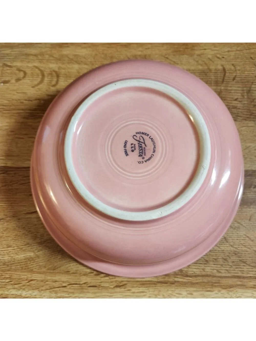 Fiestaware Rose Pink Large Bowl 8.25
